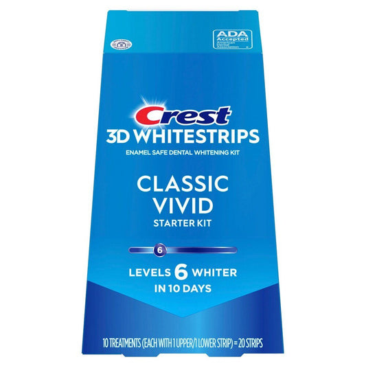Crest Classic Vivid At-Home Teeth Whitening Starter Kit