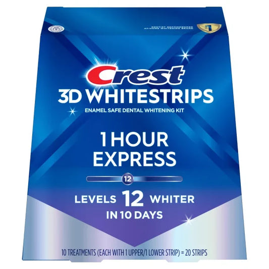 Crest 3D Whitestrips 1 Hour Express