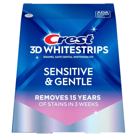 Crest 3D Whitestrips Sensitive & Gentle Bright