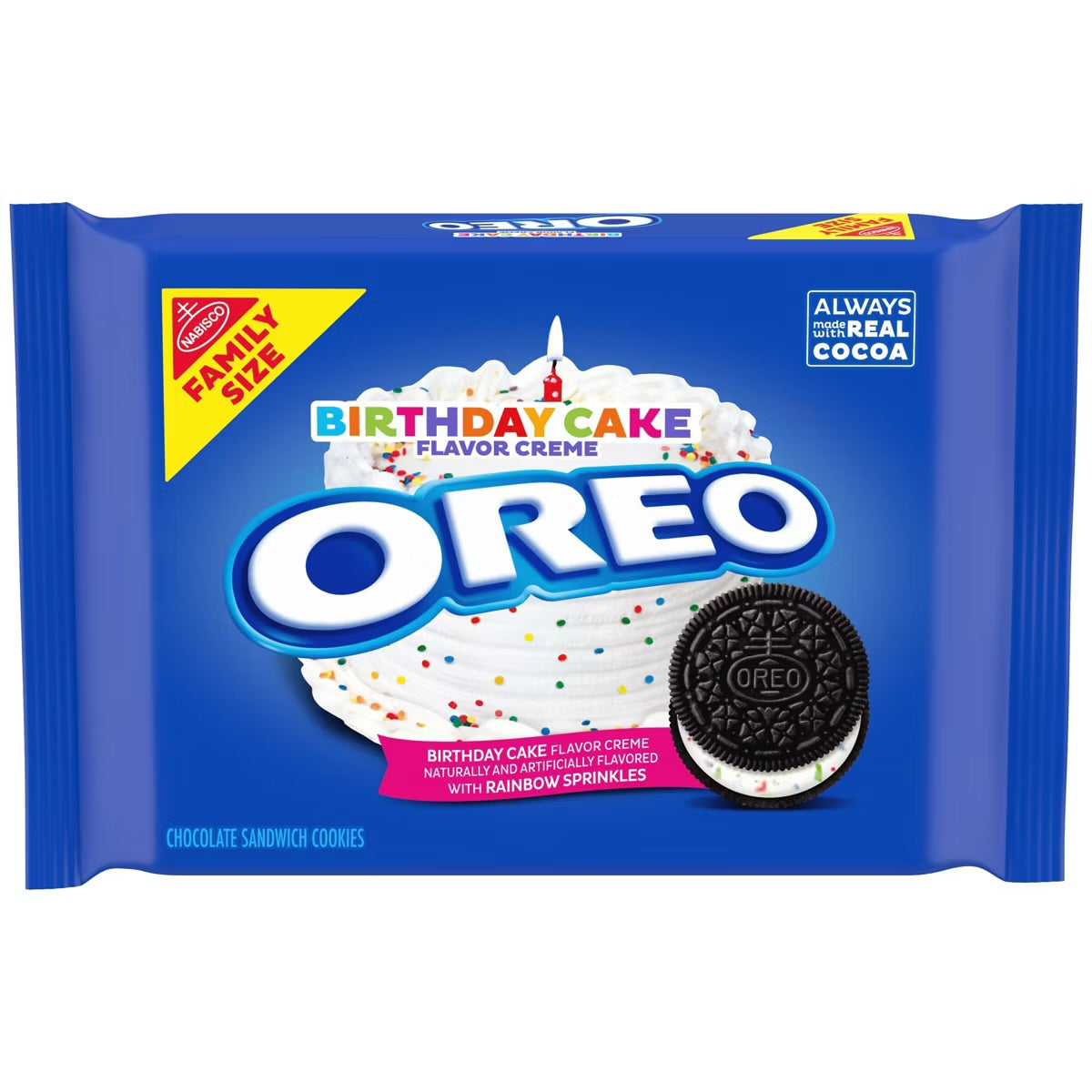 Oreo Birthday Cake