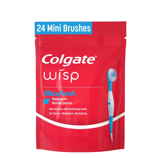 Colgate Max Fresh Wisp - Travel Toothbrushes
